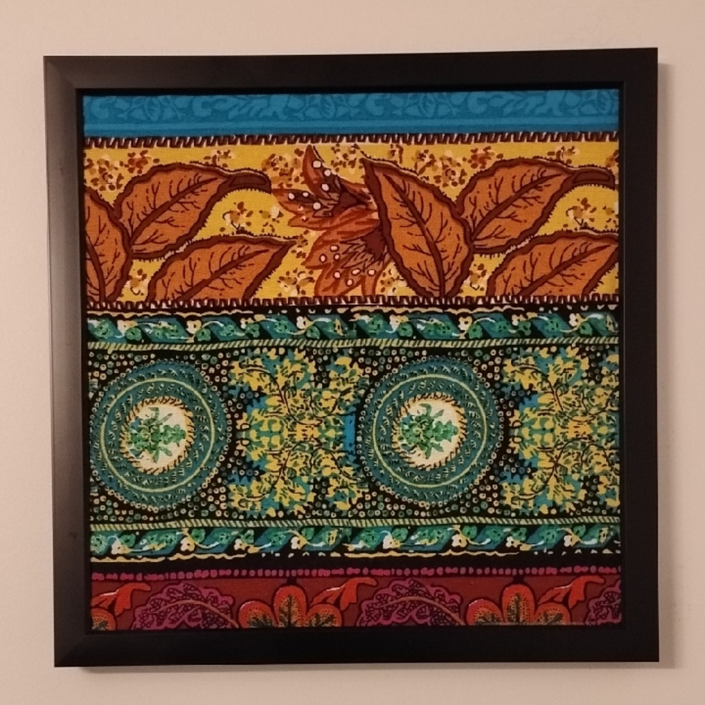 Hand Crafted Vibrant Patterned Wall Art